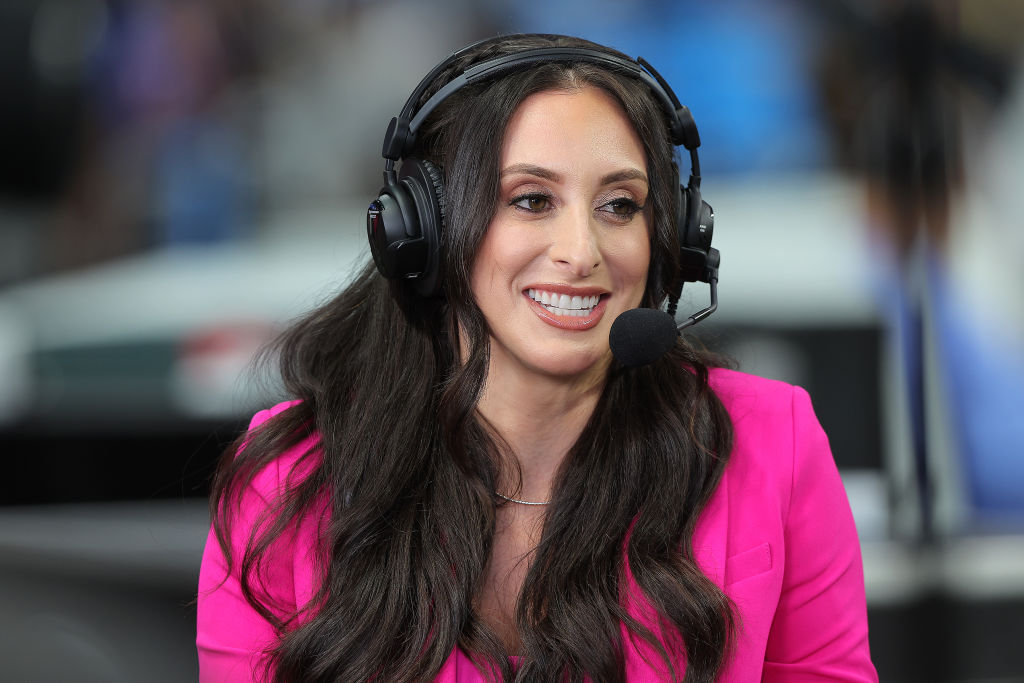 burackbobby_'s tweet card. ESPN reporter Taylor Tannebaum "likes" post saying "f**k ICE" and “f**k the Trump administration."