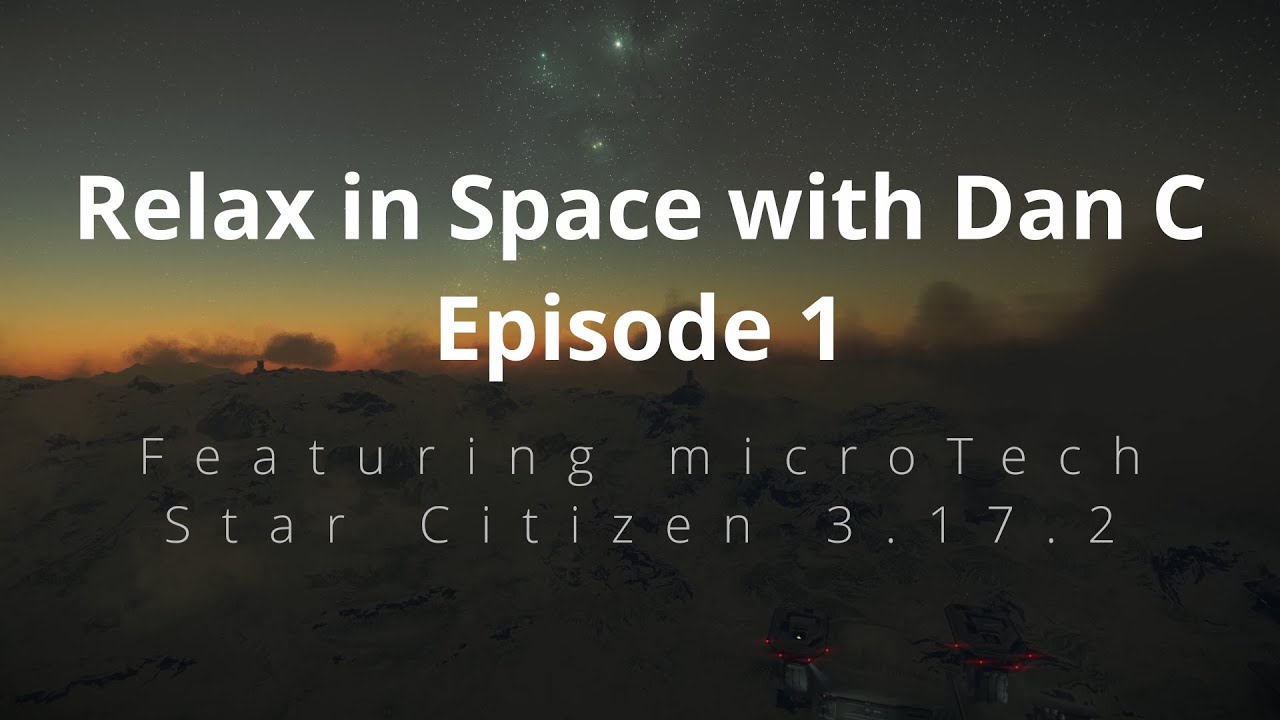 CoddledSoftware's tweet card. 5 Minute break - 4K trip through space - Relaxing Music - Star Citizen