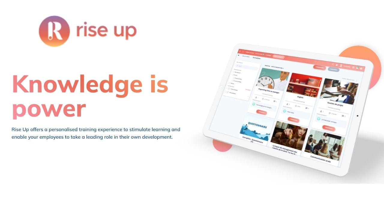 TheLMSDaily's tweet card. Rise Up, the Paris based employee learning platform solution, has raised €30 Million in a funding round from SaaS focused investment fund Connected Capital. With the latest investment capital, Rise...