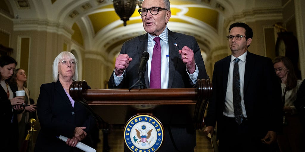 MonkeyFlingPoop's tweet card. Senate Minority Leader Chuck Schumer, D-N.Y., offered to extend Obamacare subsidies in exchange for reopening the government as the 38-day shutdown continues.