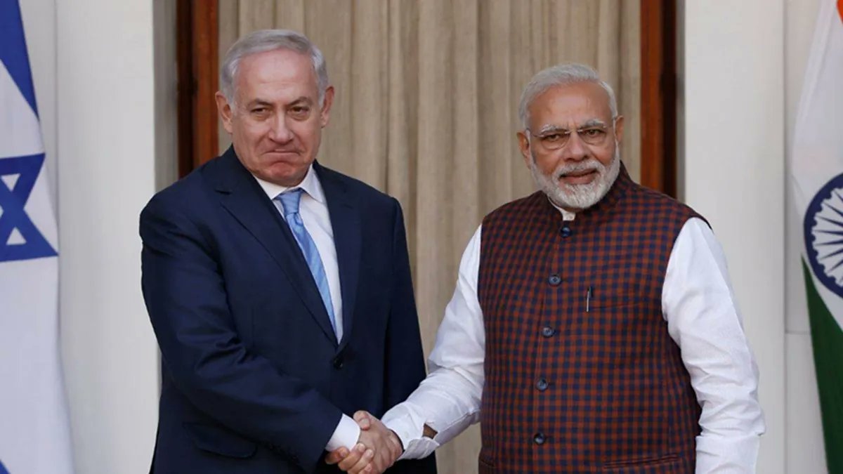 jago_indiajago's tweet card. Benjamin Netanyahu India Visit: इजराइल ने मंगलवार को मीडिया में आई उन खबरों को सिरे से खारिज कर दिया, जिनमें दावा किया गया था कि प्रधानमंत्री बेंजामिन