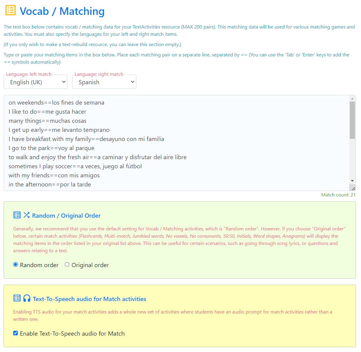 TextActivities's tweet card. I had a go at using the free version of ChatGPT to generate some content to form the basis of a TextActivities resource. I was pleasantly surprised by how quick and easy the whole process was. See...