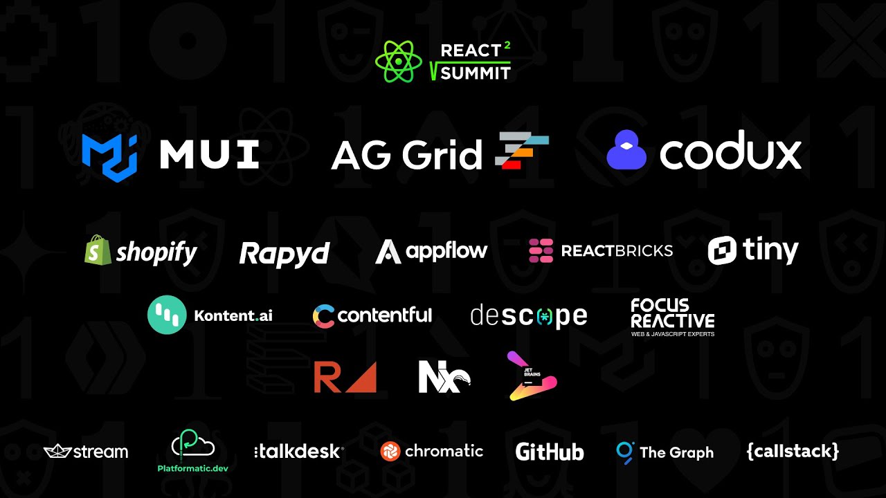 FaridSafi's tweet card. React Summit 2023 – Day 1, Summit Track (free)