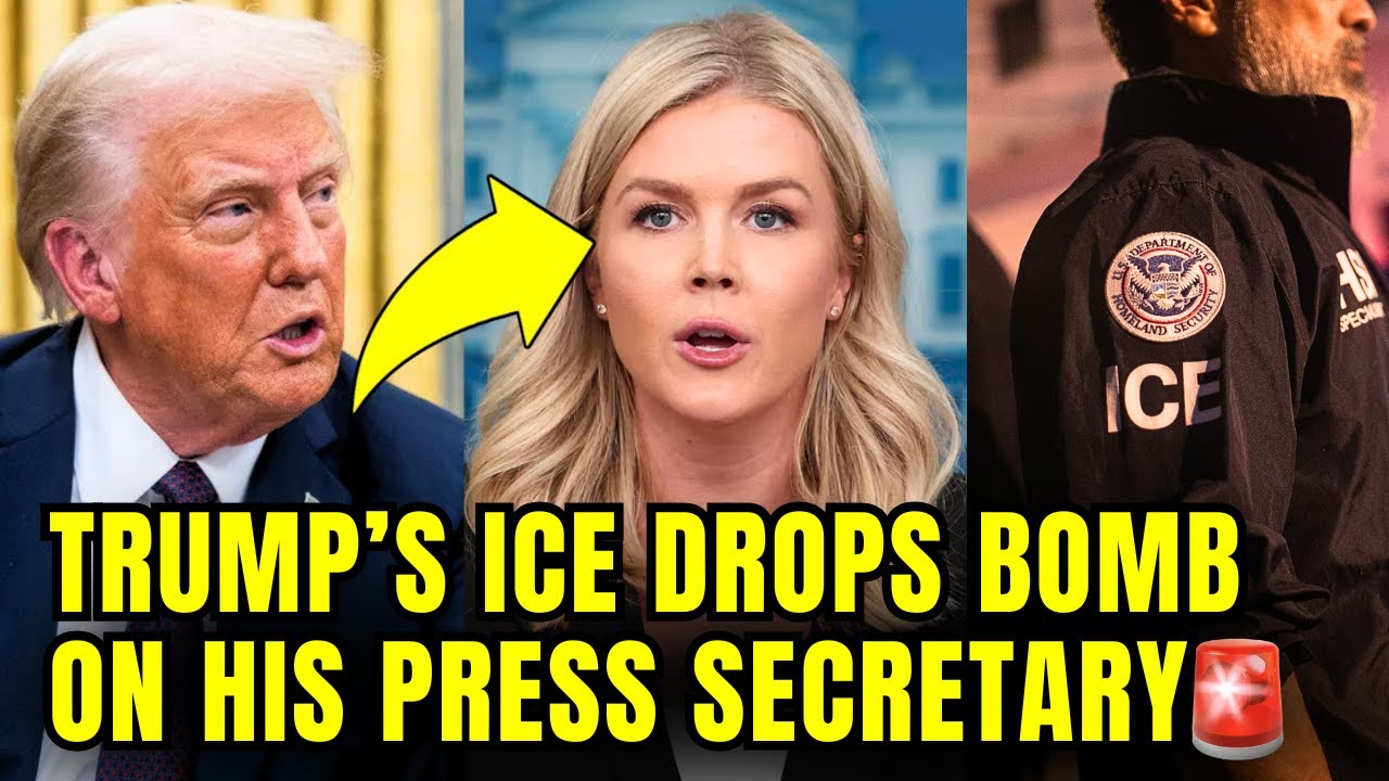 leighpointer's tweet card. 🚨Trump's ICE Just Captured Karoline Leavitt's FAMILY