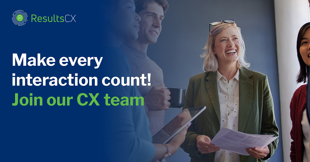 ResultsCX_Jobs's tweet card. Description Manager, Operations As an Operations Manager in ResultsCX, you will be responsible for developing and maintaining relationships as the single point of contact for internal and external...