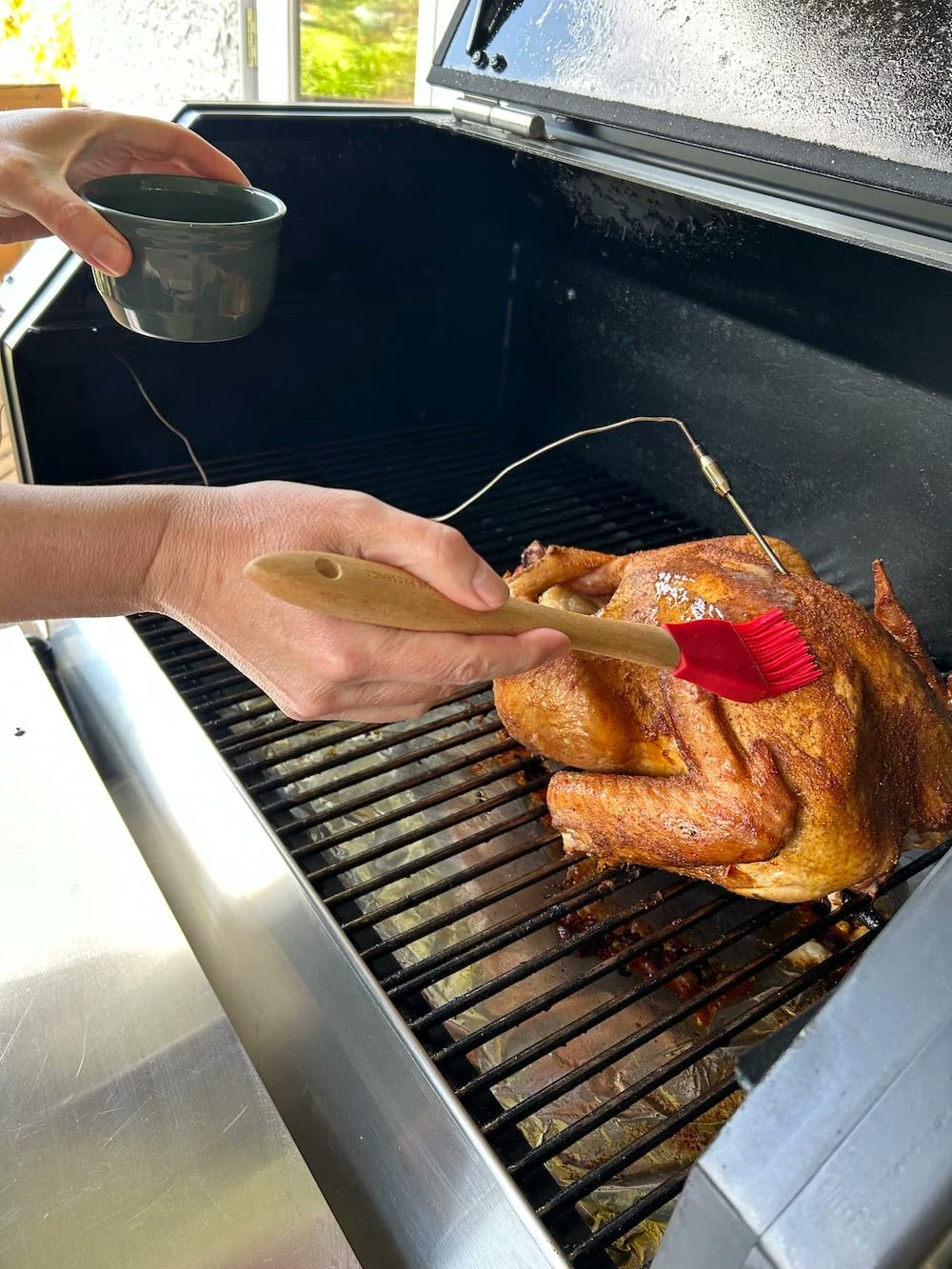 grillnation's tweet card. Cooking a turkey on the Yoder Smoker YS640S couldn't be easier, and you don't have to wait until Thanksgiving. Let's make a turkey summertime feast!