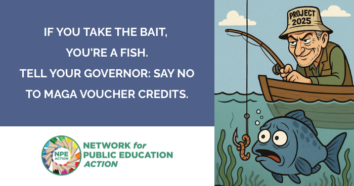 Labpps's tweet card. The federal tax credit voucher program included in the reconciliation bill is a bait-and-switch. It will destabilize public schools, balloon in cost, and never be rolled back. This isn’t reform—it’s...