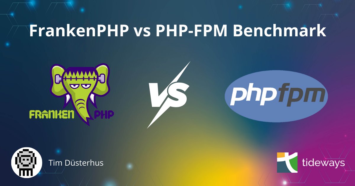 sulu's tweet card. FrankenPHP bills itself as “The Modern PHP App Server” and provides a single-process solution to running PHP. Its worker mode allows to greatly increase the performance of cleanly developed applica...