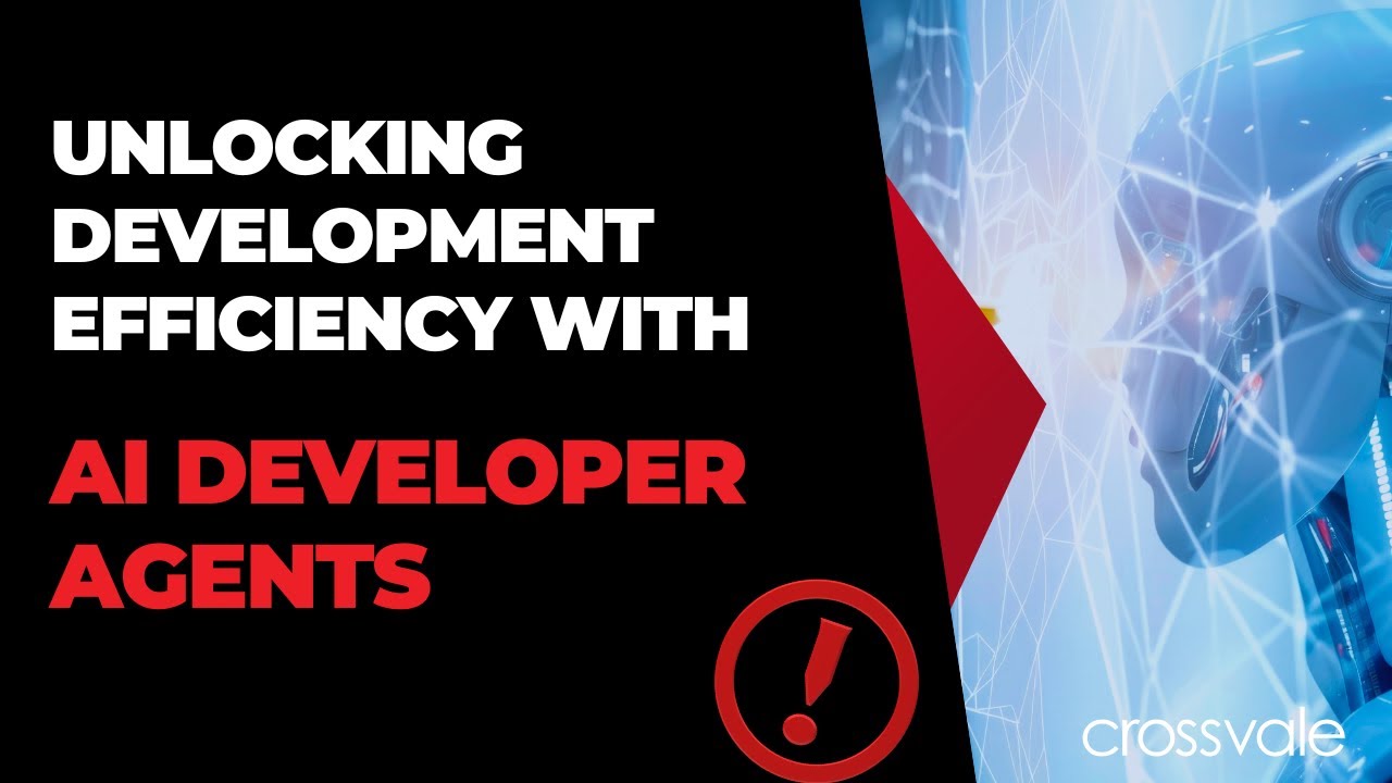 crossvale's tweet card. Unlocking Development Efficiency with AI Developer Agents | Crossvale