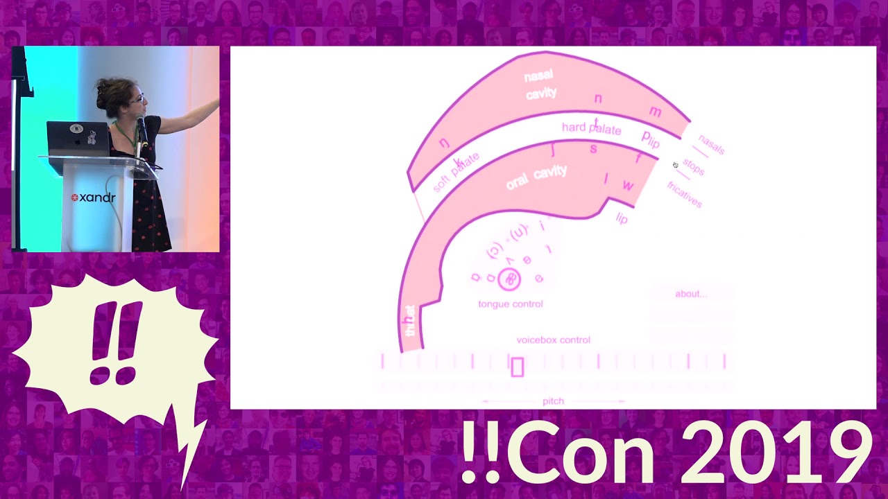 b0rk's tweet card. !!Con 2019 - Reverse engineering your mouth! by Evy Kassirer