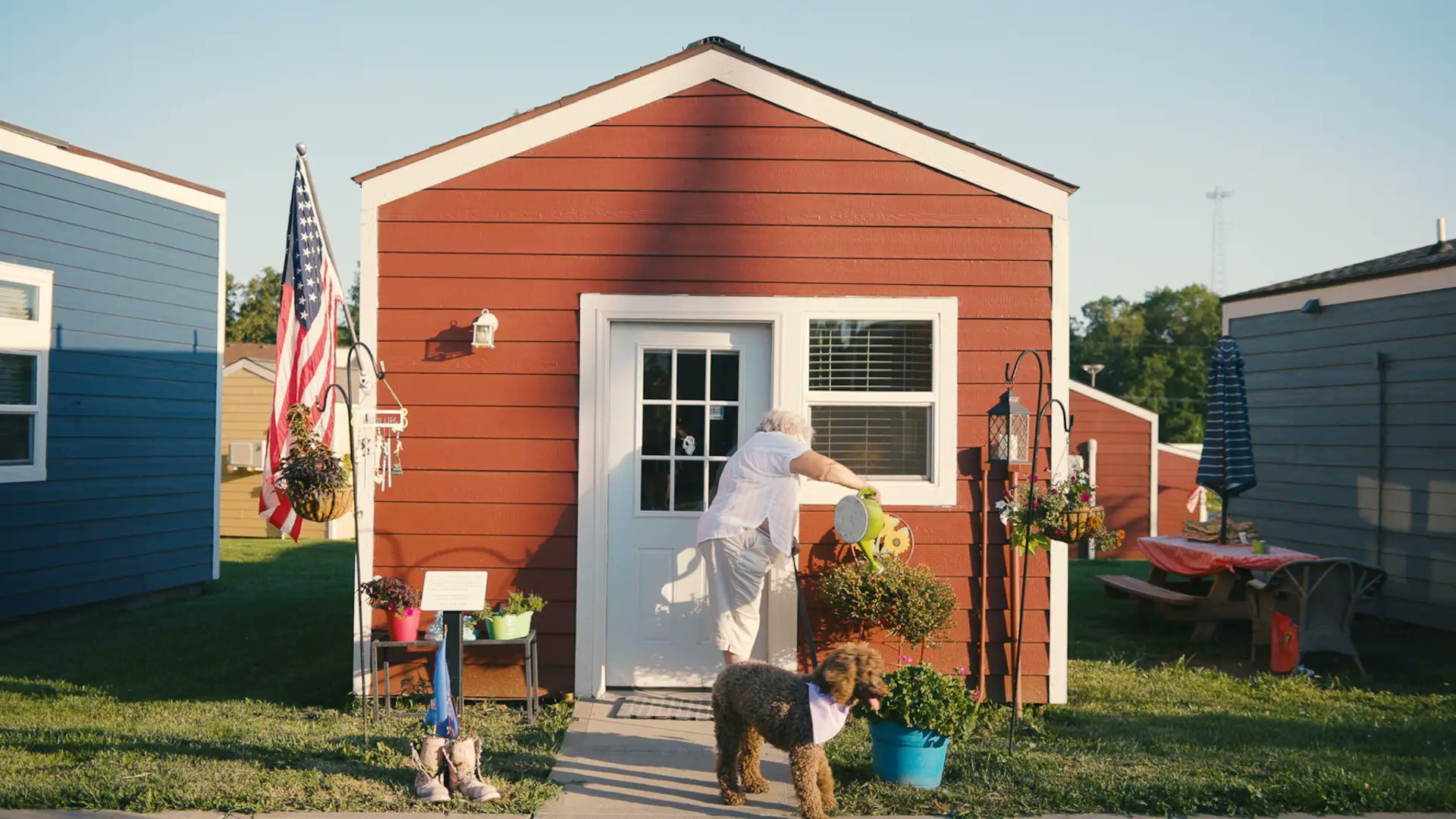 datacentersusa's tweet card. With your support, our proven model is giving the dignity of home back to those who took the oath to serve us.