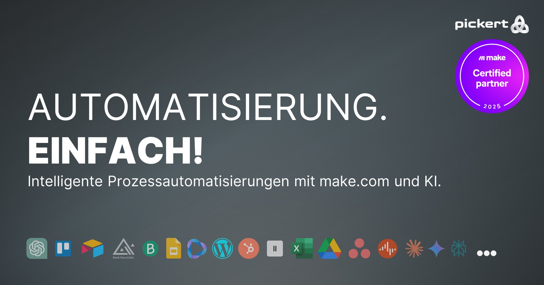 sorimmelspacher's tweet card. Zeit zurückgewinnen? Mit intelligenter Prozessautomatisierung, make.com und KI! Wir automatisieren alles, was dich von der Arbeit abhält.