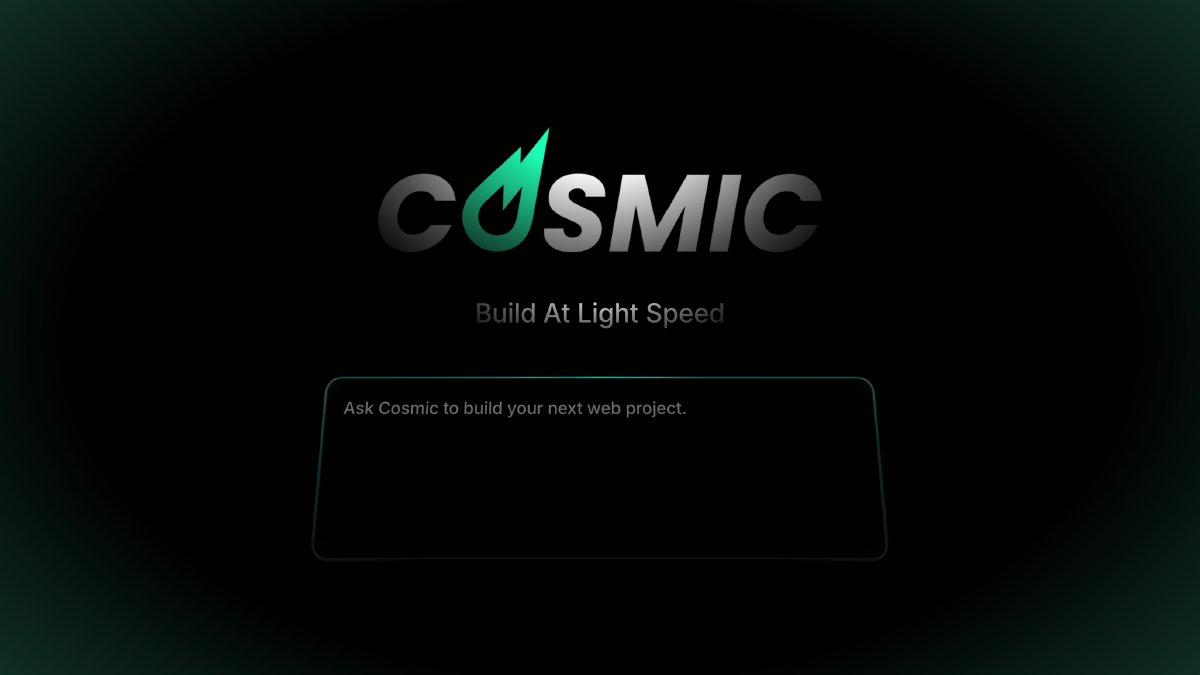 Multimodal_Vent's tweet card. Build entire web apps at light speed