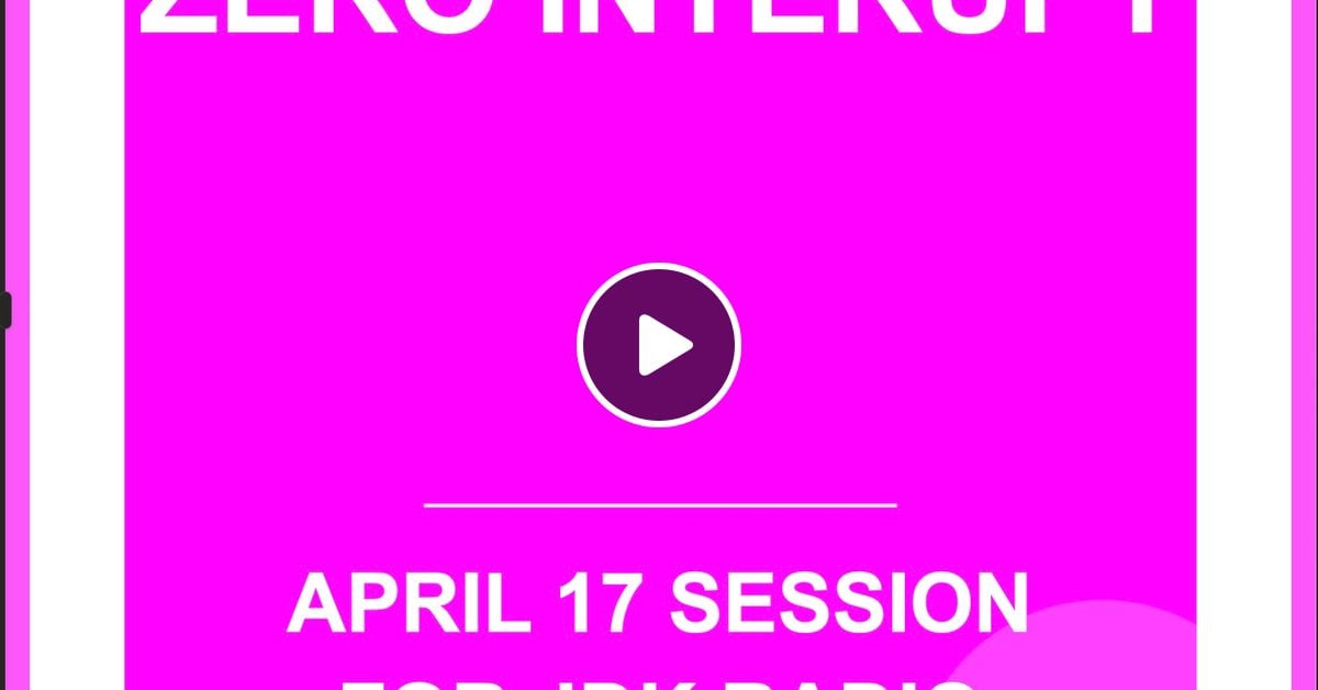 zerointerupt's tweet card. More classic UK Hard House, Tony De Vit, Tidy Boys, Rachael Auburn and more.