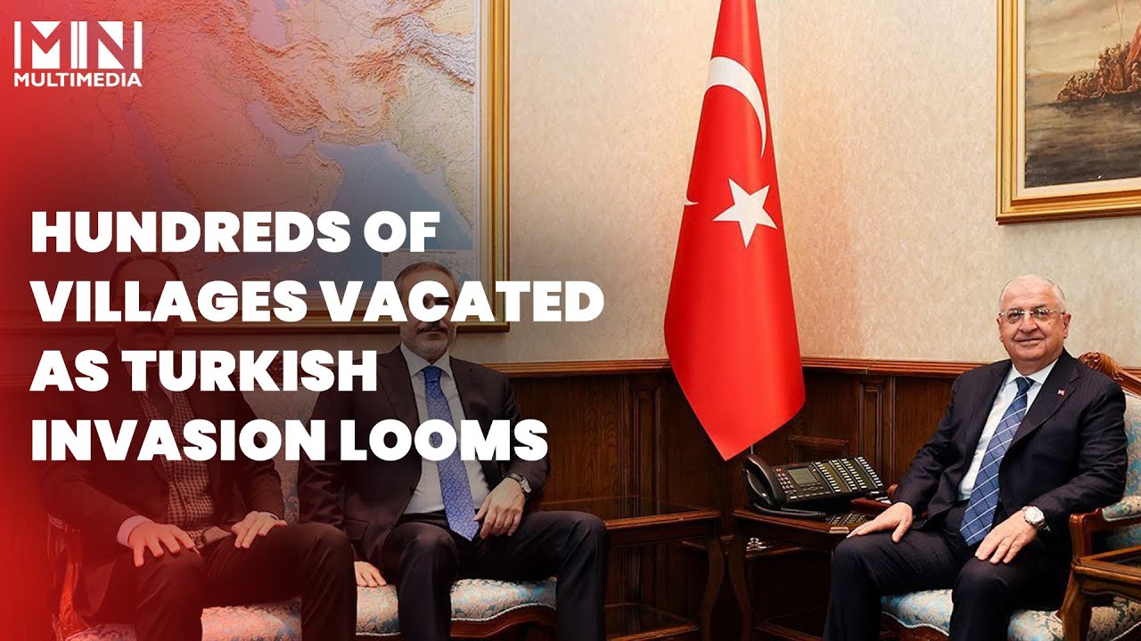 avalanche_srvvr's tweet card. HUNDREDS OF VILLAGES VACATED AS TURKISH INVASION LOOMS