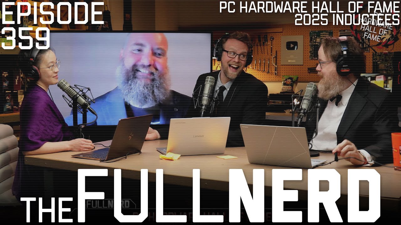 BradChacos's tweet card. PC Hardware Hall Of Fame - 2025 Inductees | The Full Nerd ep. 359