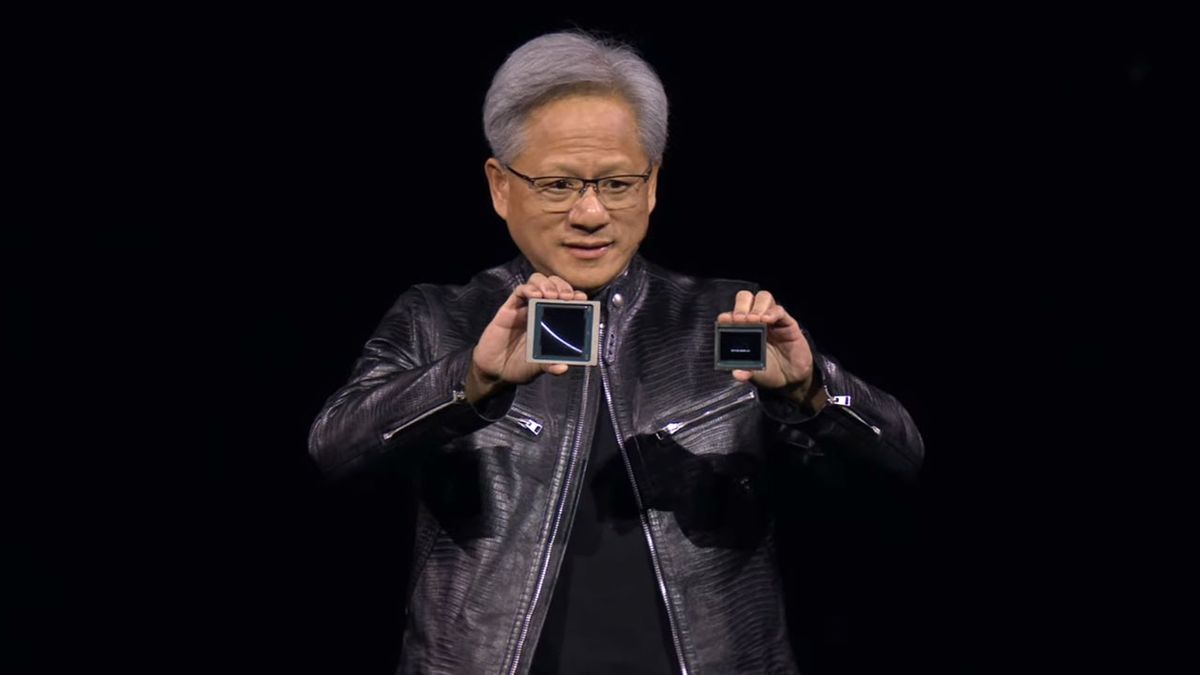 java_ninja's tweet card. The quiet deference to Nvidia’s CEO reveals how much power the company still holds over AI’s most ambitious companies.