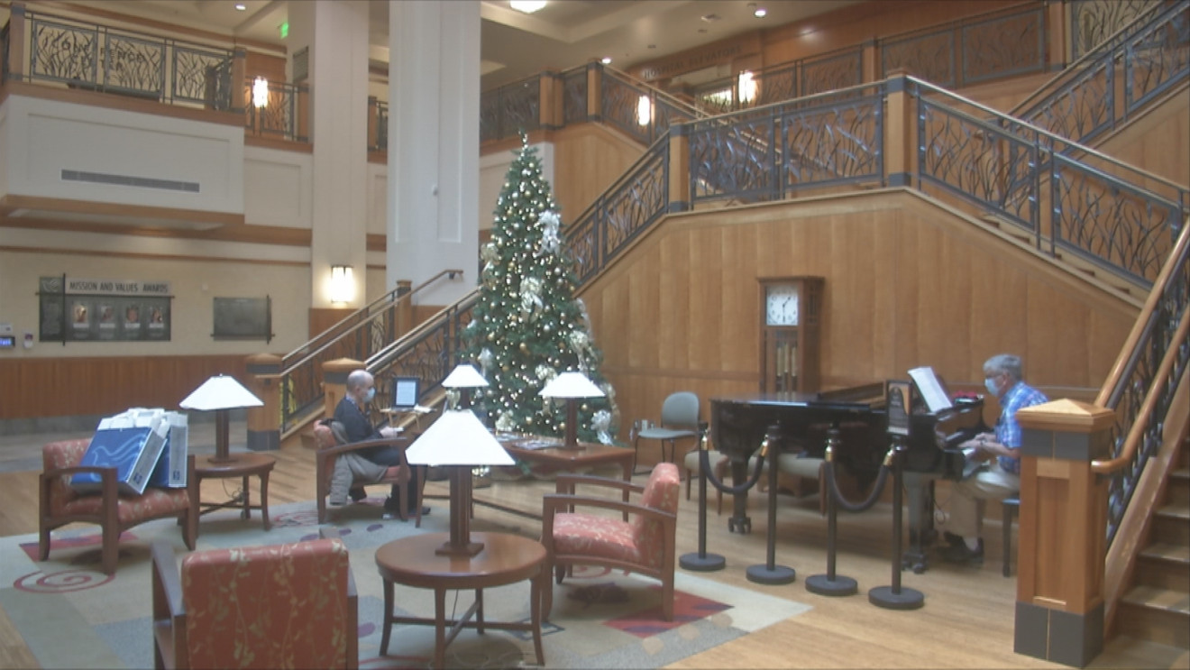 KMTR's tweet card. For nearly four decades, PeaceHealth Sacred Heart Hospice has offered a tribute to loved ones with its annual "Light Up a Life" ceremony.This year, the communi