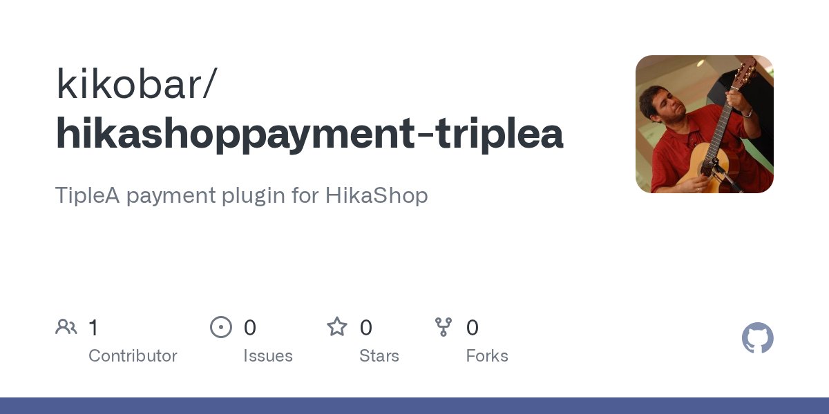 oss_php's tweet card. TipleA payment plugin for HikaShop. Contribute to kikobar/hikashoppayment-triplea development by creating an account on GitHub.