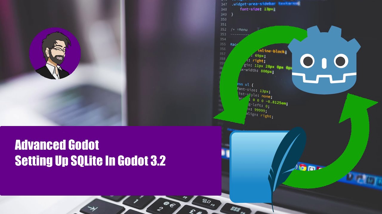 finepointcgi's tweet card. Advanced Godot | Setting Up SQLite with Godot 3.2