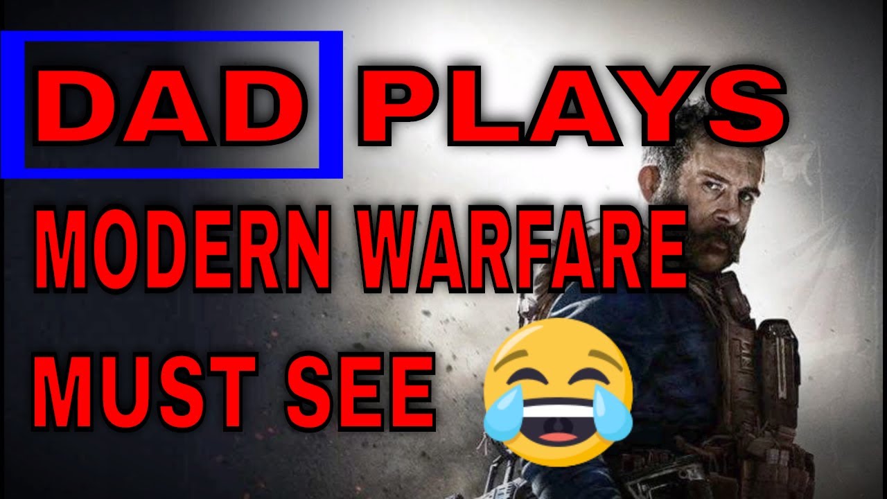 Gamernerd235's tweet card. Dad Plays Call Of Duty Modern Warfare - Rage Compilation