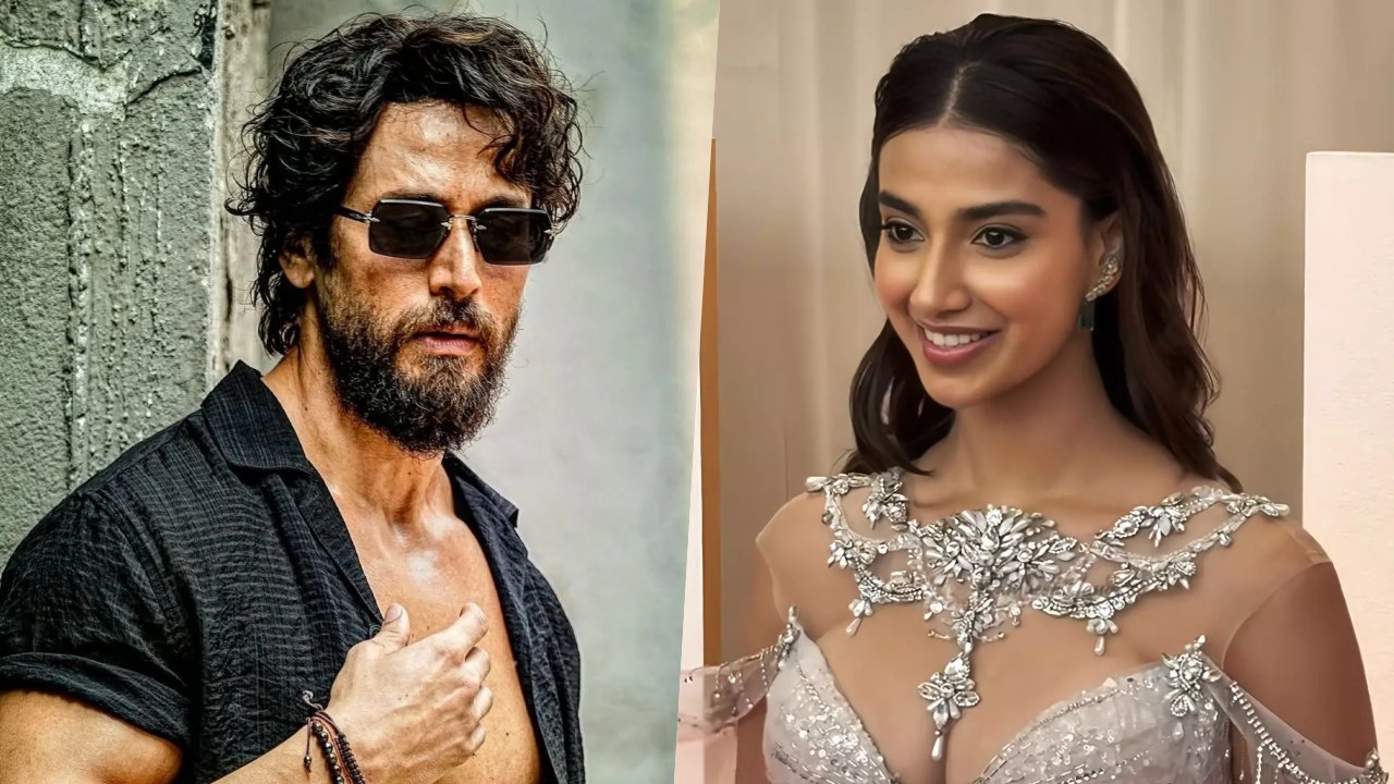 filmynewsnetwrk's tweet card. Tiger Shroff and Meenakshi Chaudhary are joining forces for a new musical-action film, with Dil Raju producing. That’s a big deal, Dil Raju rarely misses, and the buzz is already pretty loud in ind