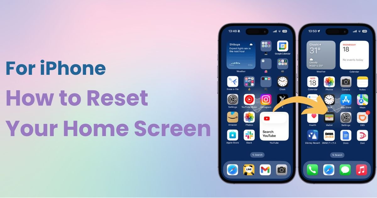 widgetclub_'s tweet card. How to Reset Your iPhone Home Screen | WidgetClub