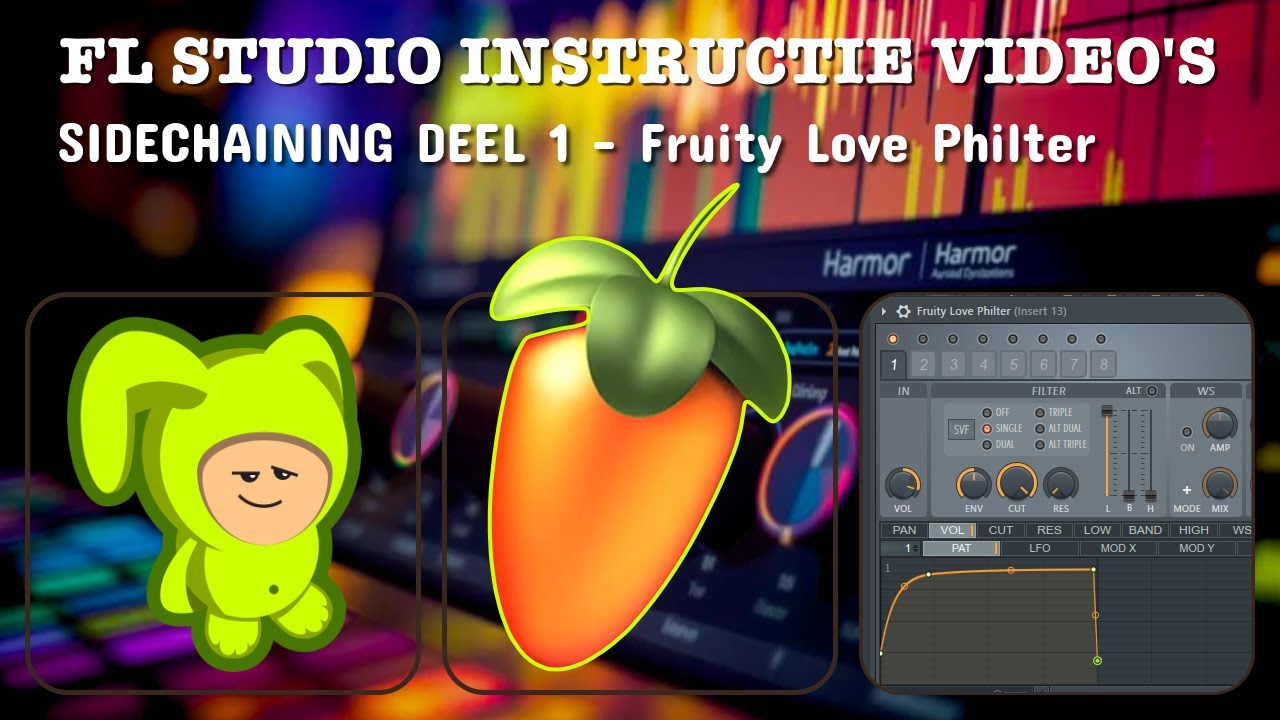 bencast_eu's tweet card. Sidechaining deel 1- Fruity Love Philter