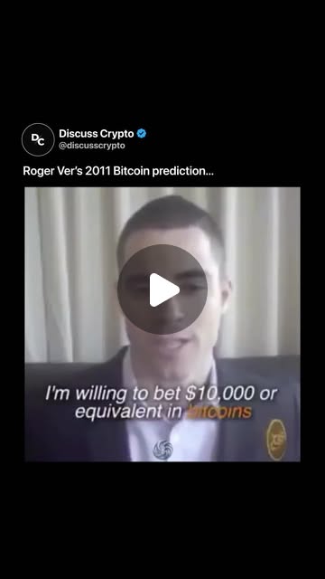 SandraFarkas6's tweet card. Discuss Crypto (@discusscrypto) • Instagram reel