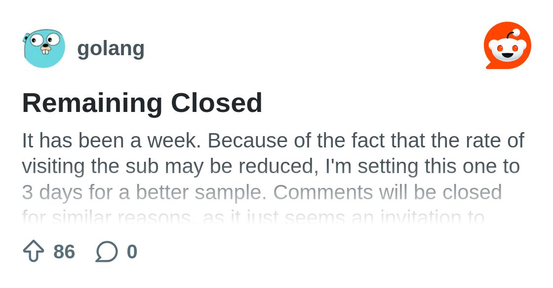 golang_news's tweet card. Explore this post and more from the golang community