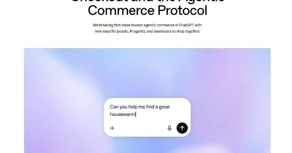 st_projects's tweet card. OpenAIは、ChatGPTで直接ECサイトの商品を購入できる新機能「Instant Checkout」を発表した。Stripeとの提携により、AIエージェントがユーザーとEtsyやShopifyなどの企業を仲介する新たなコマースの形を実現する。
