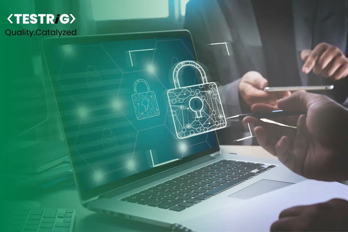 testrig_qa's tweet card. Cyber Security Risk Management is the initial for today's,Do you know why? Let's know the Relationship Between Cyber Security & Risk Management