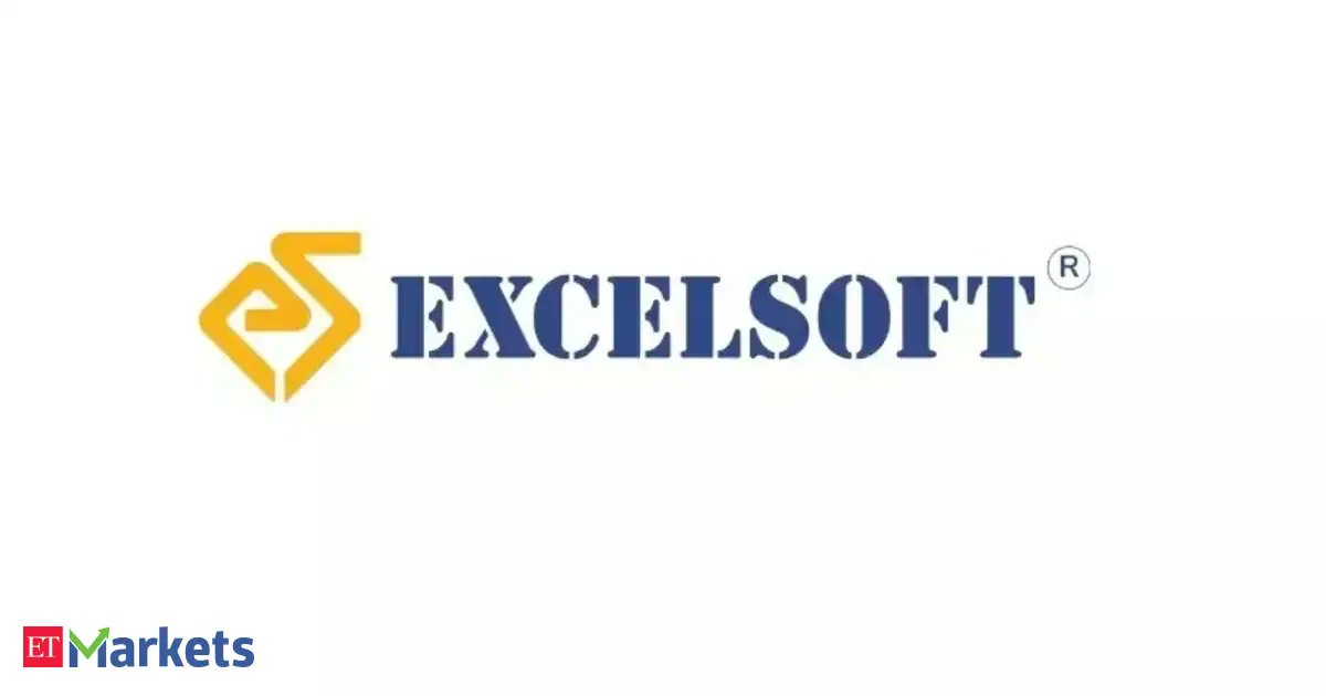 ETMarkets's tweet card. Excelsoft Technologies shares rose sharply after a strong D-Street debut on Wednesday. The stock touched an intraday high of Rs 142.65 on the BSE, after debuting at Rs 135 against an IPO price of Rs...