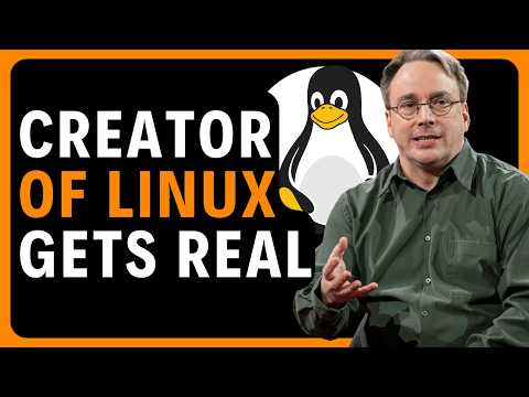 KaosSverige's tweet card. Linus Torvalds — On AI, Linux, Stress, Hobbies… and a Surprise Apology #linux #FOSS #CachyOS #Nobara #PikaOS #EndeavourOS