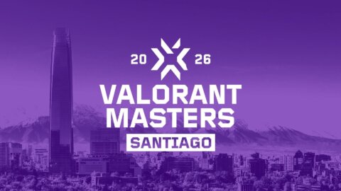 vzoneofc's tweet card. Primeiro torneio global do VCT 2026 acontece no Chile entre 28 de fevereiro e 15 de março