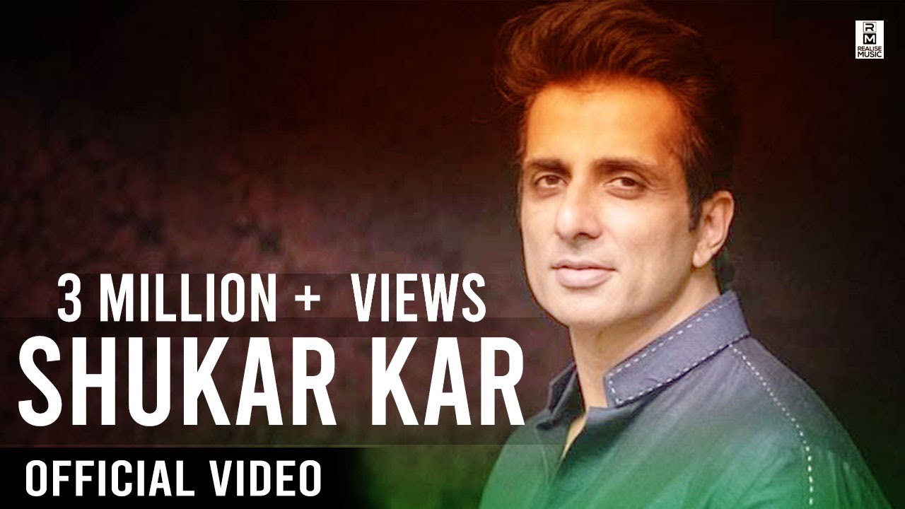 rai_saloni's tweet card. Shukar Kar (Music Video) Sonu Sood,Bharti & Harsh, Prince & Yuvika,...