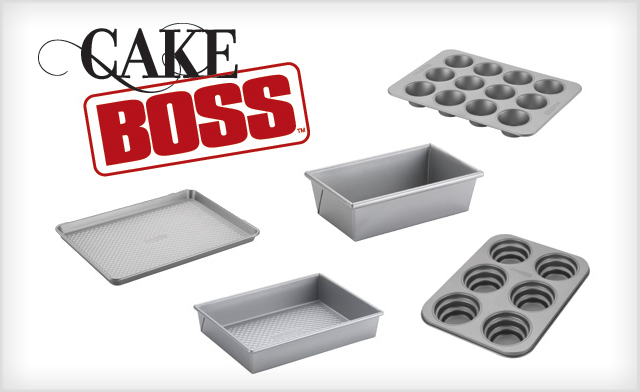 WagJag's tweet card. A Cake Boss 5-Piece Metal Bakeware Set Deal | WagJag