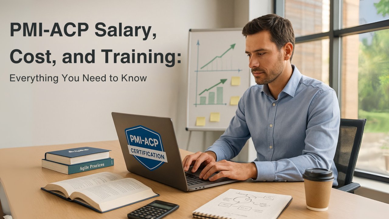 ProcessExam's tweet card. Learn PMI-ACP salary insights, exam costs, and top training options. Discover if the PMI-ACP certification is worth your investment.