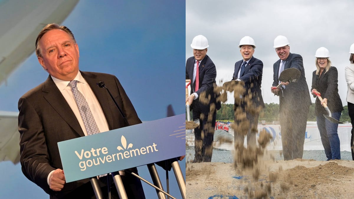 ClarenceJalbert's tweet card. Plus de la moitié des annonces d’aide aux entreprises auxquelles François Legault a participé depuis 2018 n’ont pas connu le succès escompté.