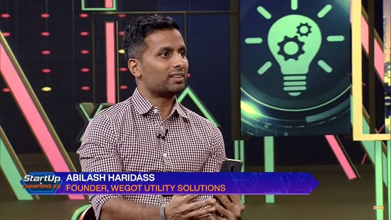 WEGoTtech's tweet card. #DDNewsLIVE covers WEGoT - part of #startupchampions2