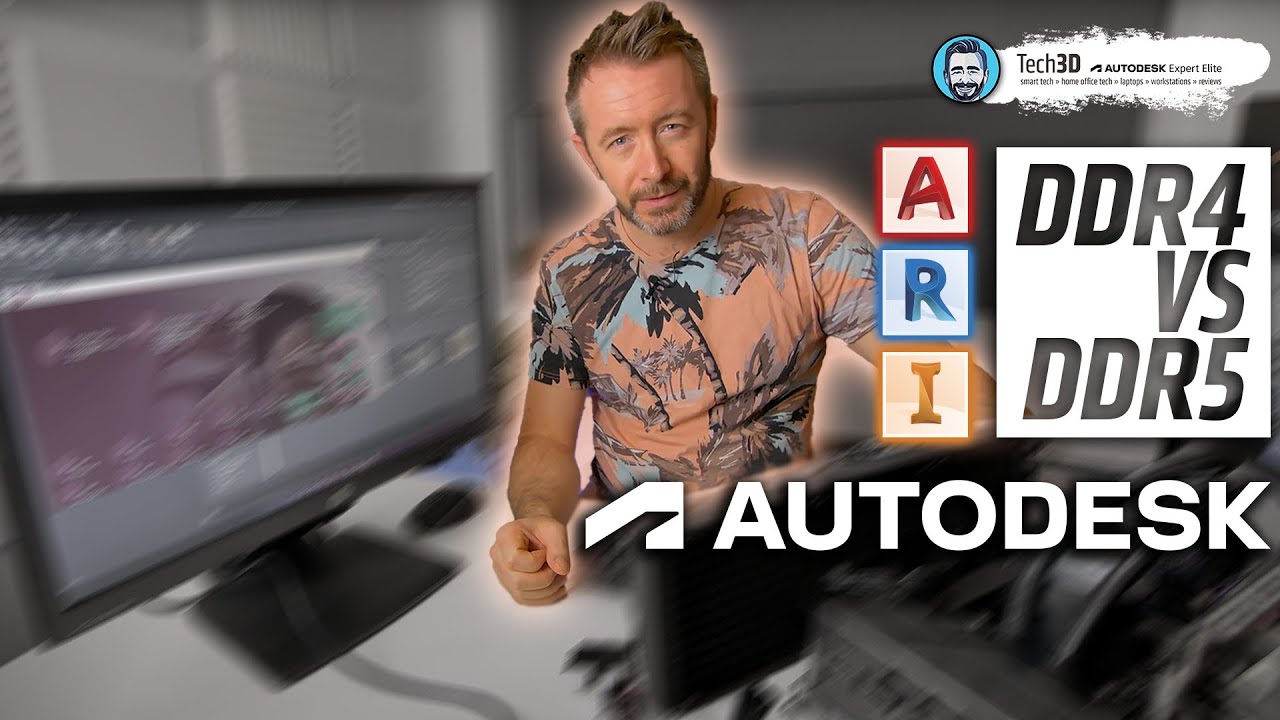 Neil_Tech3D's tweet card. Difference Between DDR4 vs DDR5 for AutoCAD, Autodesk Revit &...