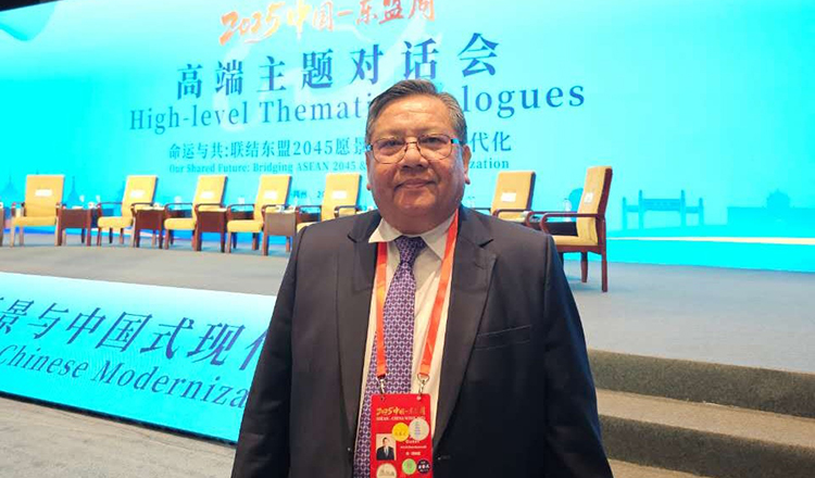 KhmerTimes's tweet card. Cambodia has reiterated its commitment to advancing cooperation with China and promoting deeper regional integration under ASEAN frameworks, particularly in investment, trade, technology and human...