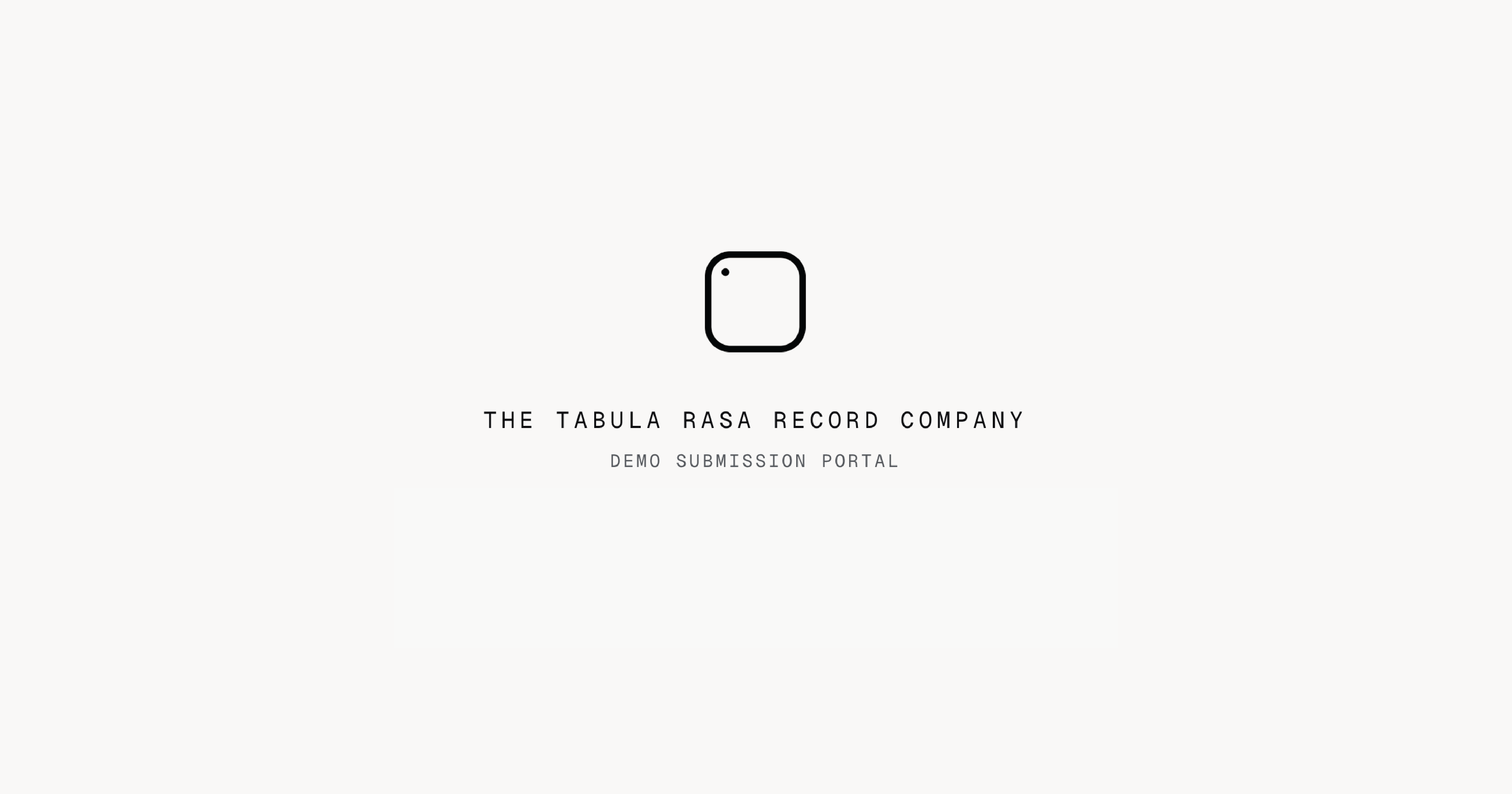 TabulaRasaRcrds's tweet card. Submit your demo to The Tabula Rasa Record Company.