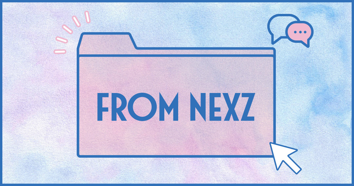NEXZ_official's tweet card. NEXZからNEX2Yに伝えたい近況やメッセージをお届けします！
