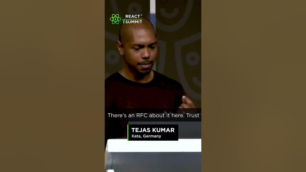 FaridSafi's tweet card. The biggest React conference is around the corner!