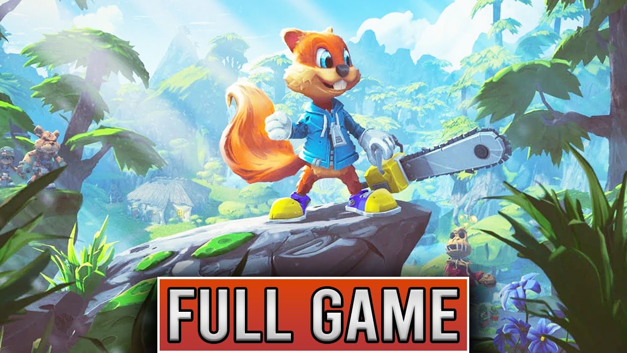 AMildWest's tweet card. Conker's Big Reunion - FULL GAME Gameplay Walkthrough (4K 60FPS) Xbox...