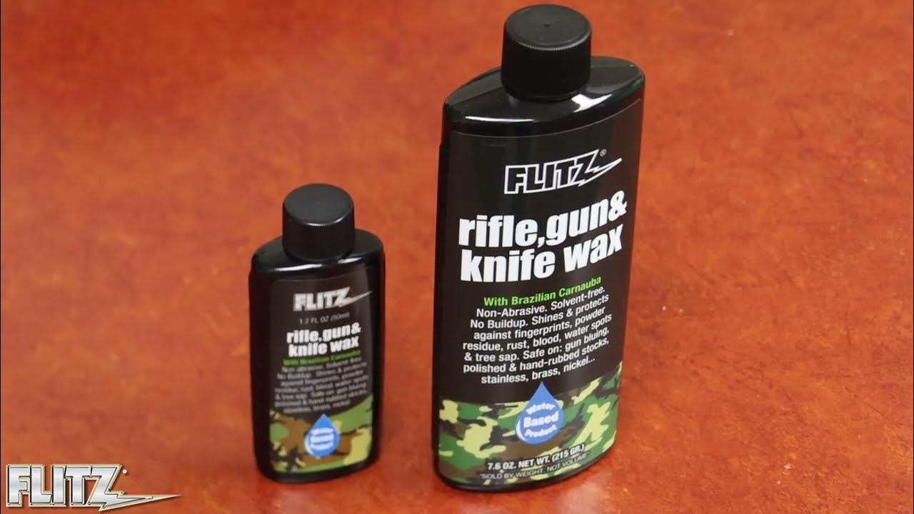 flitzpolish's tweet card. Protect Your Arsenal: Introducing FLITZ Rifle Gun & Knife Wax!