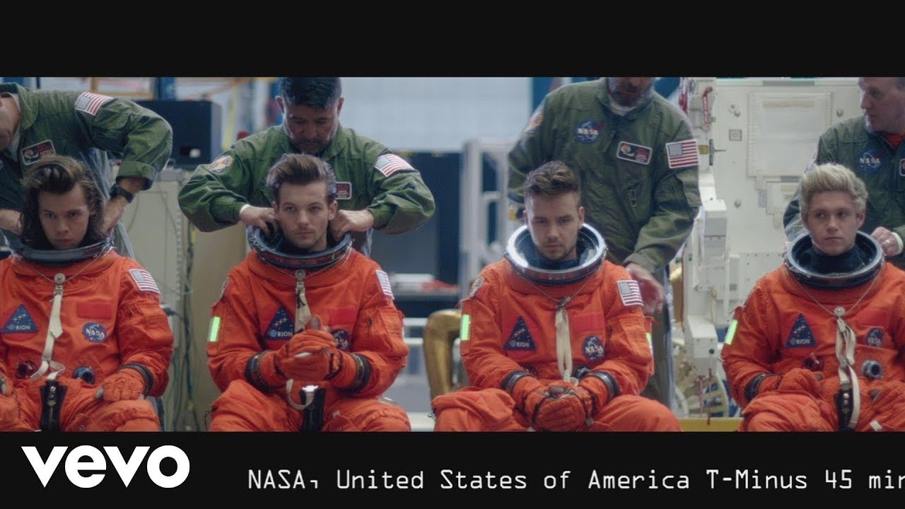 NASA_Johnson's tweet card. One Direction - Drag Me Down (Official Video)