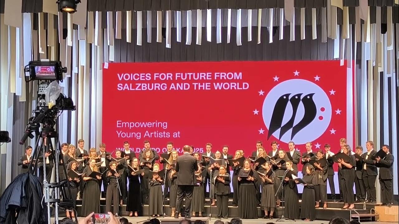 utl2s's tweet card. ずいずいずっころばしbyモーツァルテウム大学国際合唱団🇦🇹＠EXPO2025