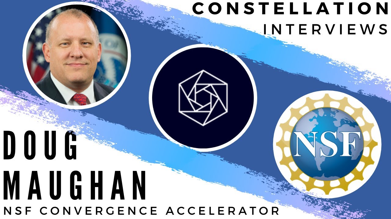 mgoldm's tweet card. Constellation interviews Doug Maughan NSF Convergence Accelerator